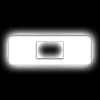Illuminated LED Letter (O) Matte White Badge [White LED] - image 1