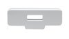 Illuminated LED Letter (Q) Matte White Badge [White LED] - image 2