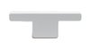Illuminated LED Letter (T) Matte White Badge [White LED] - image 2