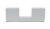 Illuminated LED Letter (U) Matte White Badge [White LED] - image 2