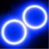 3258-002 Blue Illuminated LED Rear Bowtie Emblem - image 1