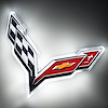 Corvette C7 Rear Illuminated Emblem - image 1