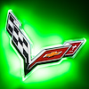 Corvette C7 Rear Illuminated Emblem - image 1