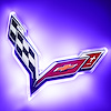 Corvette C7 Rear Illuminated Emblem - image 1