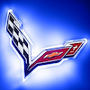 Corvette C7 Rear Illuminated Emblem Dual Intensity - image 1