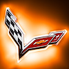 Corvette C7 Rear Illuminated Emblem Dual Intensity - image 1