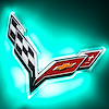 Corvette C7 Rear Illuminated Emblem Dual Intensity - image 1