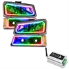 Chevrolet Silverado 2003 2006 LED Square ColorSHIFT Halo Kit WIFI - image 1