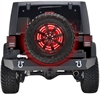 Illuminated LED Spare Tire Wheel Ring Red Light