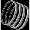 Illuminated LED Wheel Rings White Light - image 1