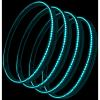 Illuminated LED Wheel Rings Aqua Light - image 1