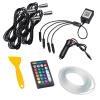 Colorshift Fiber Optic LED Interior Light Kit [IR/Bluetooth Controller] 4-Piece - image 1