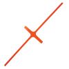 Illuminated Grill Crosshairs for 2011-2013 Dodge Durango [Red] - image 1