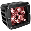 Off Road Light This is a 3" square light with a spot light beam and red lens - image 1