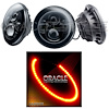 High Powered Sealed Beam Headlight Black Bezel - image 1