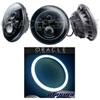 High Powered Sealed Beam Headlight Black Bezel - image 1