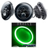 High Powered Sealed Beam Headlight Black Bezel - image 1
