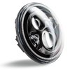 High-Powered Sealed Beam LED Non-Halo Headlights for 2007-2018 Jeep Wrangler JK - image 2