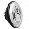 High Powered Sealed Beam Headlight Chrome Bezel - image 3