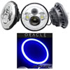 High Powered Sealed Beam Headlight Chrome Bezel - image 1