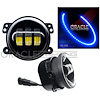 Off-Road LED Fog Lights Blue LED Halo - image 1