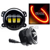 Off-Road LED Fog Lights Amber LED Halo - image 1
