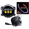 Off-Road LED Fog Lights Red/White LED Halo - image 1