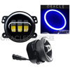 Off-Road LED Fog Lights Blue Plasma Halo - image 1