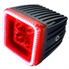 Off Road 3 20W Square Spotlight with Halo - image 1