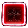 Off Road 3 20W Square Spotlight with Halo - image 4
