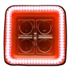 Off Road 3 20W Square Spotlight with Halo - image 1