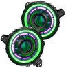 Oculus Colorshift BI-LED Projector Headlights for 2018-2020 Jeep Wrangler JL, 2020 Jeep Gladiator JT - image 2