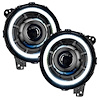 Oculus BI-LED 9" Projector Headlights for 2018-2020 Jeep Wrangler JL/2020 Jeep Gladiator JT
