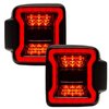 Black Series LED Tail Lights for 2018-2020 Jeep Wrangler JL - image 2