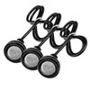 Pre-Runner Style Red LED Grill Light Kit for Jeep Wrangler JL - image 2