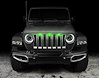 Pre-Runner Style Green LED Grill Light Kit for Jeep Wrangler JL - image 1