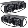 Triple LED Fog Light Kit for Late-Model Ford Bronco with OEM Modular Steel Front Bumper [Yellow] - image 3