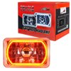 Sealed Beam Headlight 4" x 6" Square - image 3