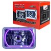 Sealed Beam Headlight 4" x 6" Square - image 3