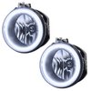 LED HALO Fog Light Assembly Comes with preinstalled white LED Halos - image 2