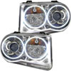 LED HALO Headlight Assembly Comes with preinstalled white LED Halos - image 1