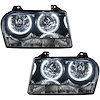LED HALO Headlight Assembly Comes with preinstalled white LED Halos - image 1