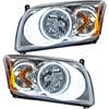 LED HALO Headlight Assembly Comes with preinstalled white LED Halos - image 1