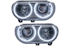 LED HALO Headlight Assembly Comes with preinstalled white LED Halos - image 1