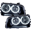 LED HALO Headlight Assembly Comes with preinstalled white LED Halos - image 1