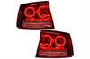 LED HALO Tail Light Assembly Comes with preinstalled white LED Halos - image 1