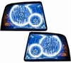 LED HALO Headlight Assembly Comes with preinstalled white LED Halos - image 1