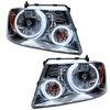 LED HALO Headlight Assembly Comes with preinstalled white LED Halos - image 2