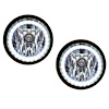 LED HALO Fog Light Assembly Comes with preinstalled white LED Halos - image 1
