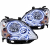 LED HALO Headlight Assembly Comes with preinstalled white LED Halos - image 1